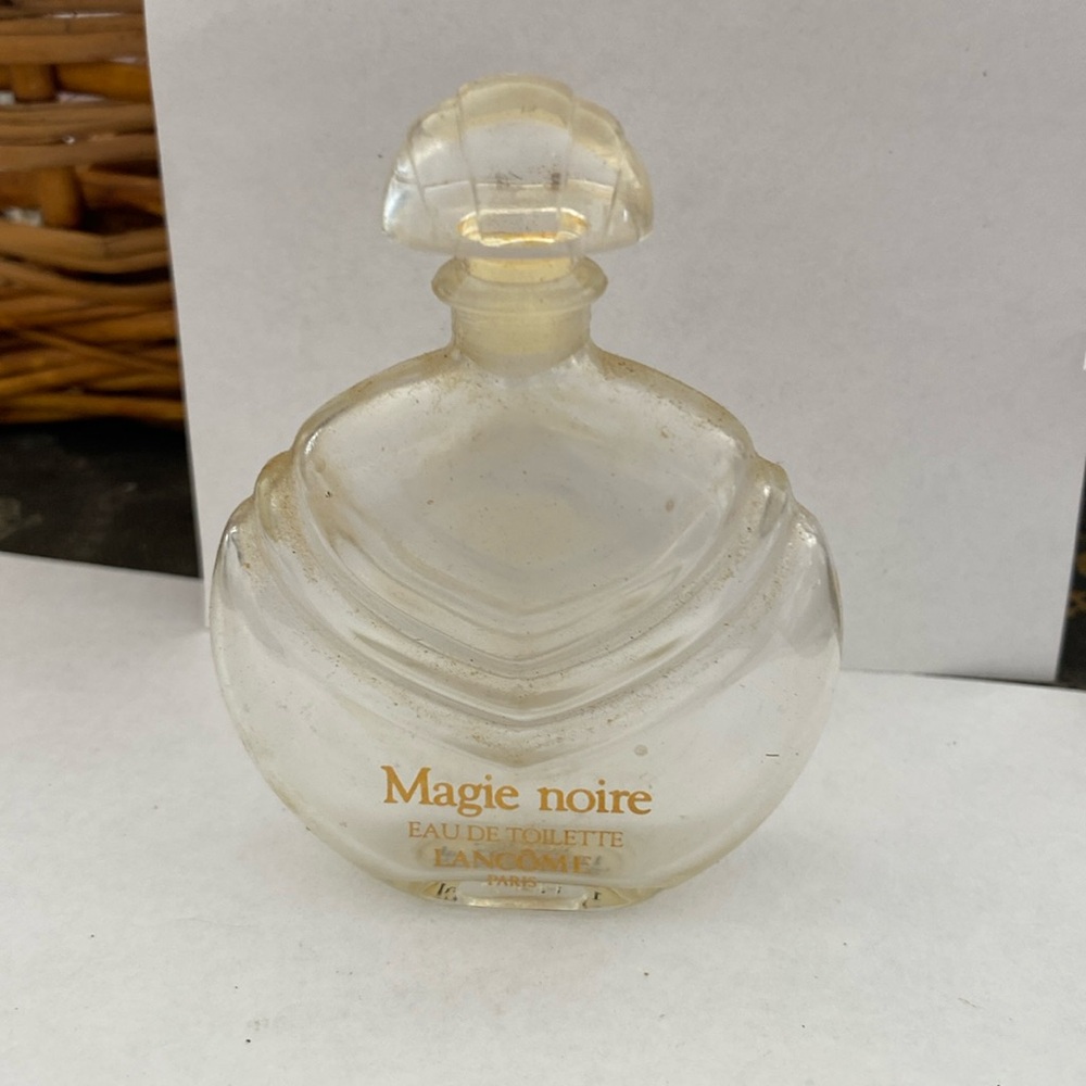 Vintage empty perfume bottle